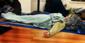 woman resting Dancemeditation practice
