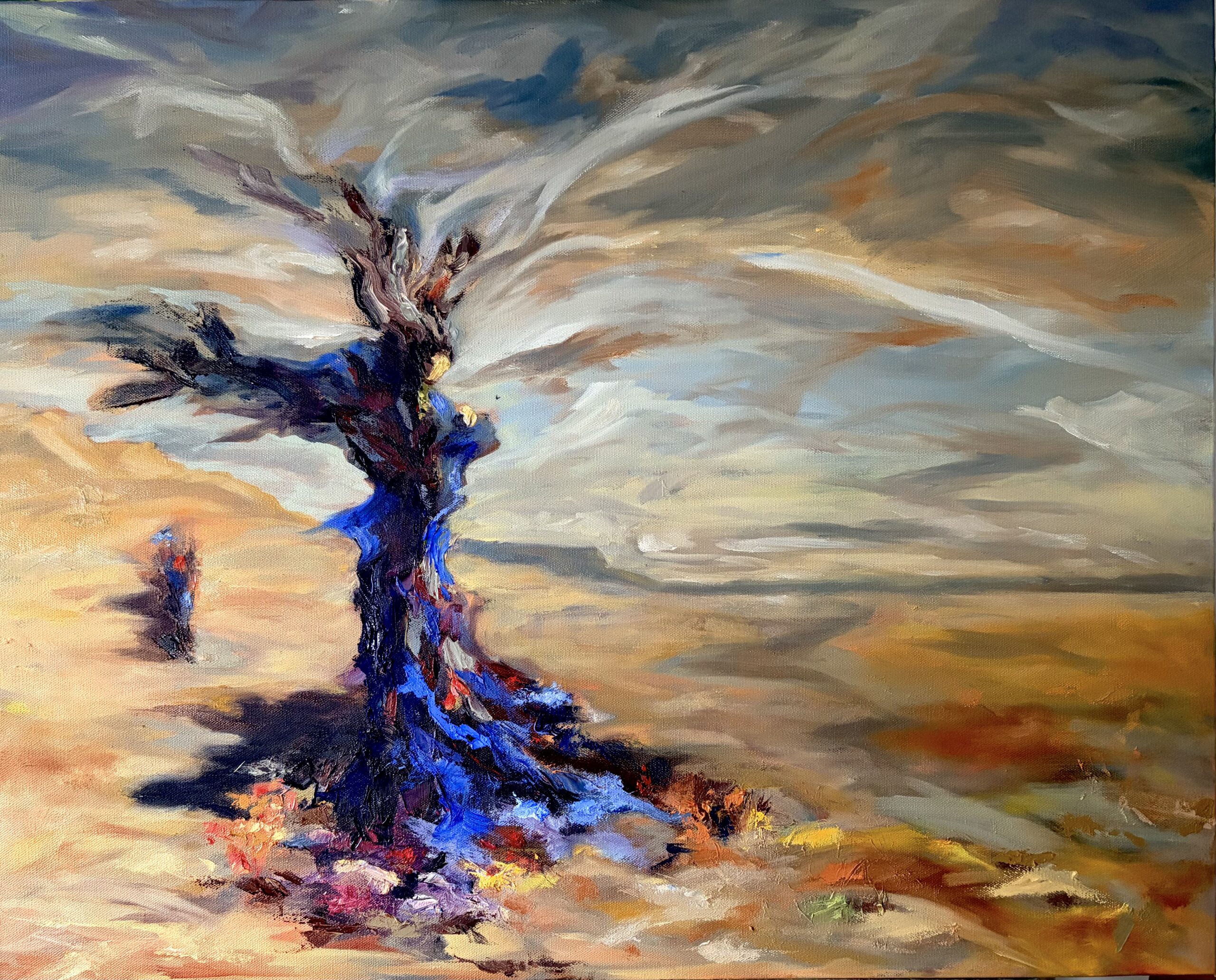 Traveler’ DDMcPherson oil, 24”x30”