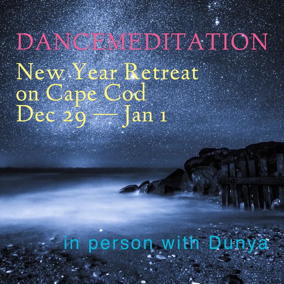 2021 New Year's Cape Cod Retreat