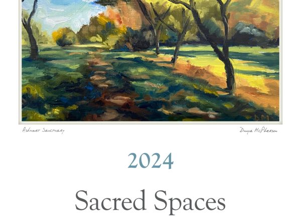 2024 Sacred Spaces: Landscapes by Dunya McPherson Calendar