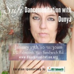 Jan 17th Sufi Dancemeditation with Dunya in Falmouth